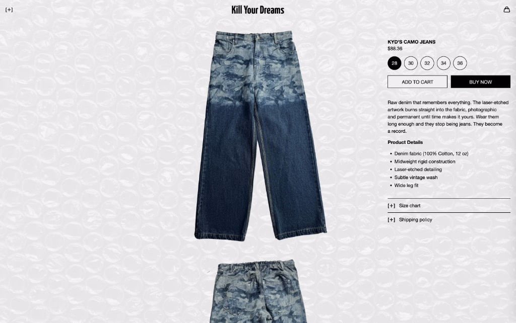 Kill Your Dreams product page